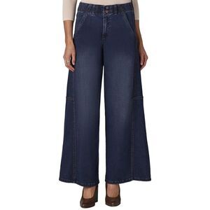 Wit & Wisdom Womens  Skyrise Wide Leg Pant